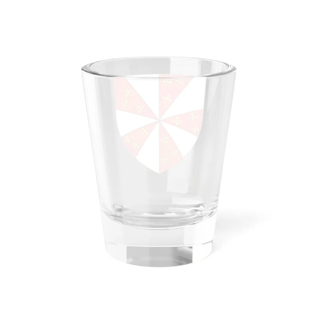 Blason ville be Grotenberge (Belgium) (Coat of Arms) Shot Glass 1.5oz - Go Mug Yourself