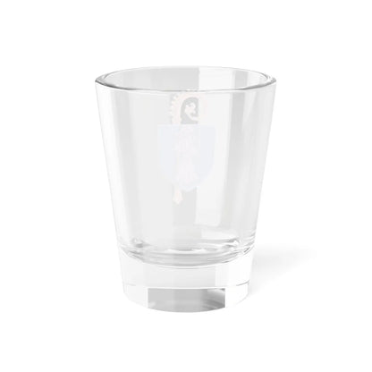 Blason ville be Hastière (Belgium) (Coat of Arms) Shot Glass 1.5oz - Go Mug Yourself