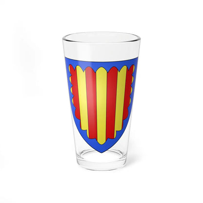 Blason ville be Herselt (Belgium) (Coat of Arms) Pint Glass 16oz 16oz - Go Mug Yourself