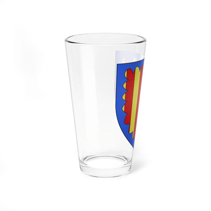 Blason ville be Herselt (Belgium) (Coat of Arms) Pint Glass 16oz - Go Mug Yourself