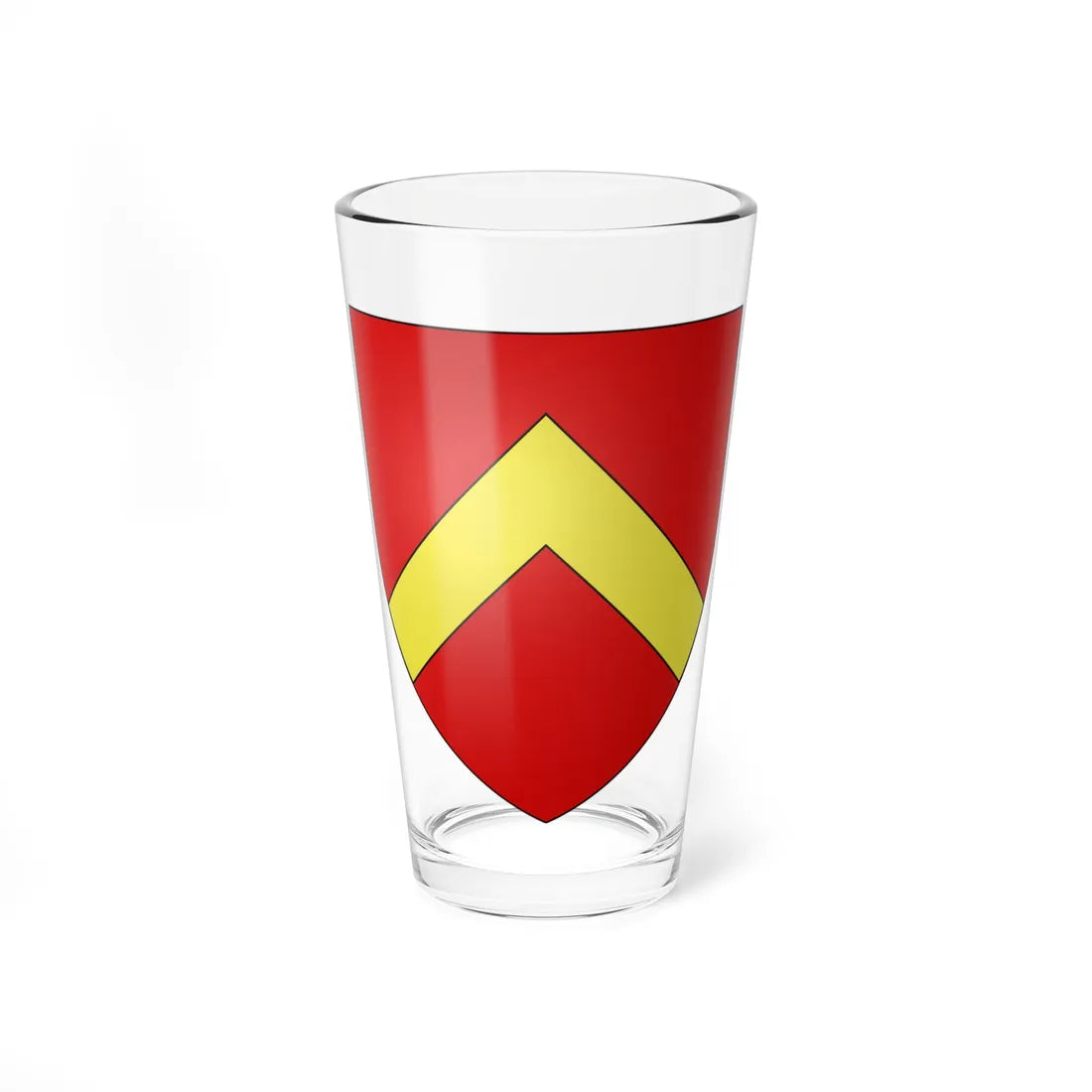 Blason ville be Herzele ancien (Belgium) (Coat of Arms) Pint Glass 16oz 16oz - Go Mug Yourself