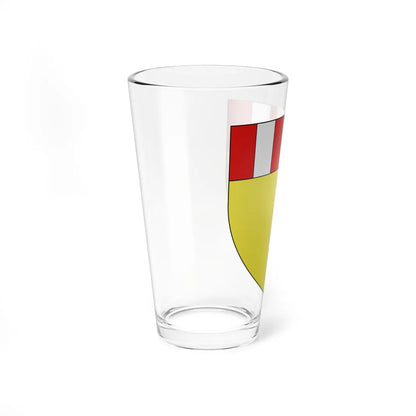 Blason ville be Heule (Belgium) (Coat of Arms) Pint Glass 16oz - Go Mug Yourself