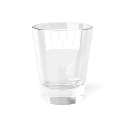 Blason ville be Heusden Oost-Vlaanderen (Belgium) (Coat of Arms) Shot Glass 1.5oz - Go Mug Yourself