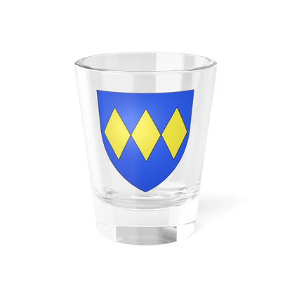Blason ville be Hombeek (Belgium) (Coat of Arms) Shot Glass 1.5oz 1.5oz - Go Mug Yourself