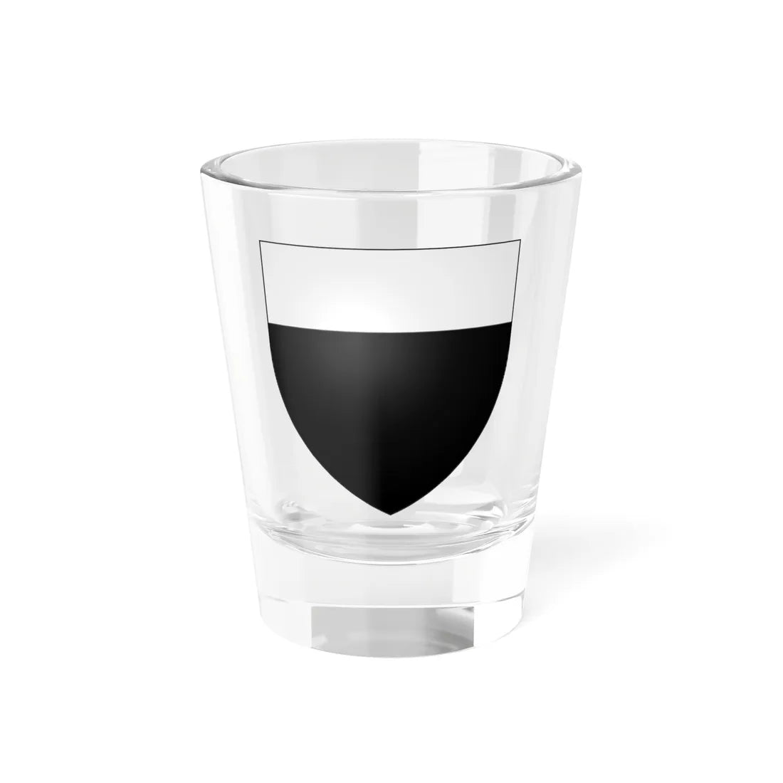 Blason ville be Kalken (Belgium) (Coat of Arms) Shot Glass 1.5oz 1.5oz - Go Mug Yourself