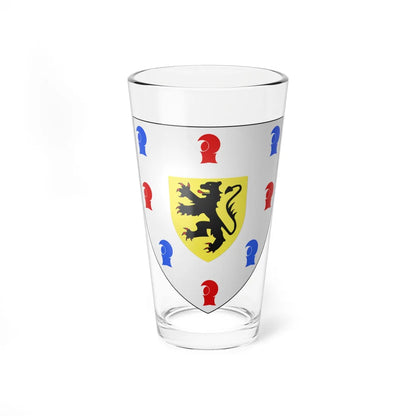 Blason ville be Kaprijke (Belgium) (Coat of Arms) Pint Glass 16oz 16oz - Go Mug Yourself