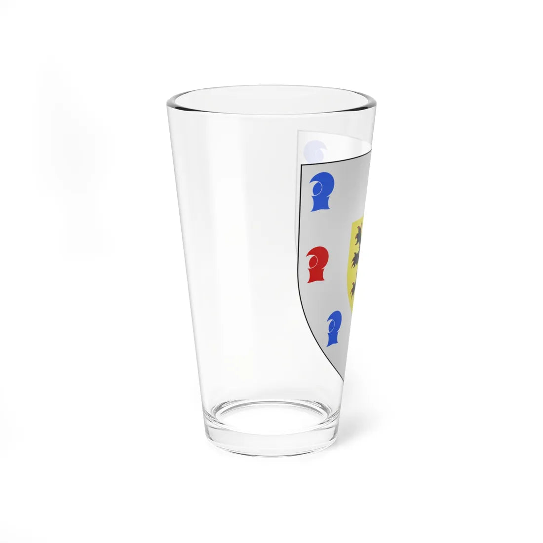 Blason ville be Kaprijke (Belgium) (Coat of Arms) Pint Glass 16oz - Go Mug Yourself