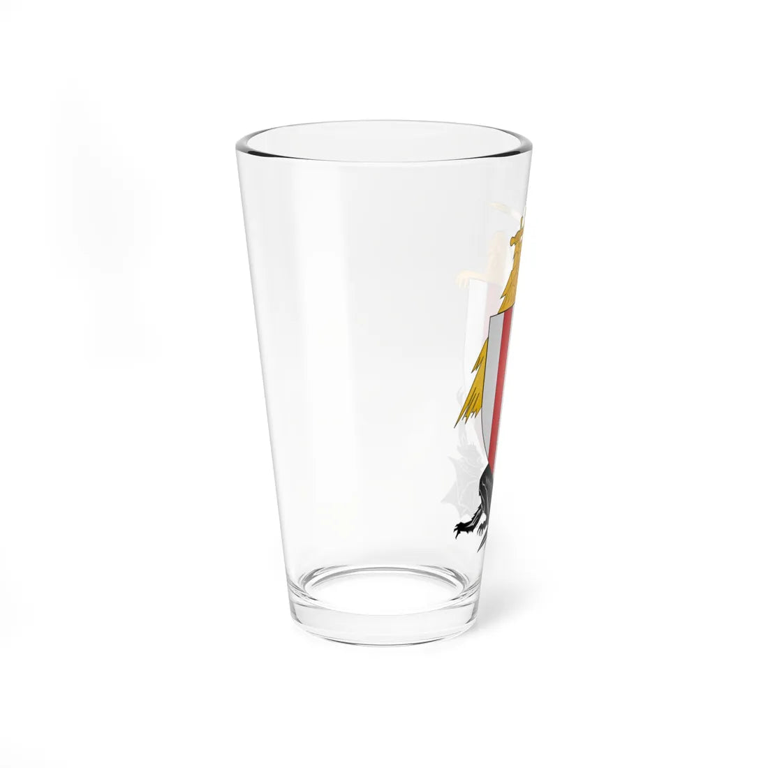 Blason ville be Keerbergen avec ornements (Belgium) (Coat of Arms) Pint Glass 16oz - Go Mug Yourself