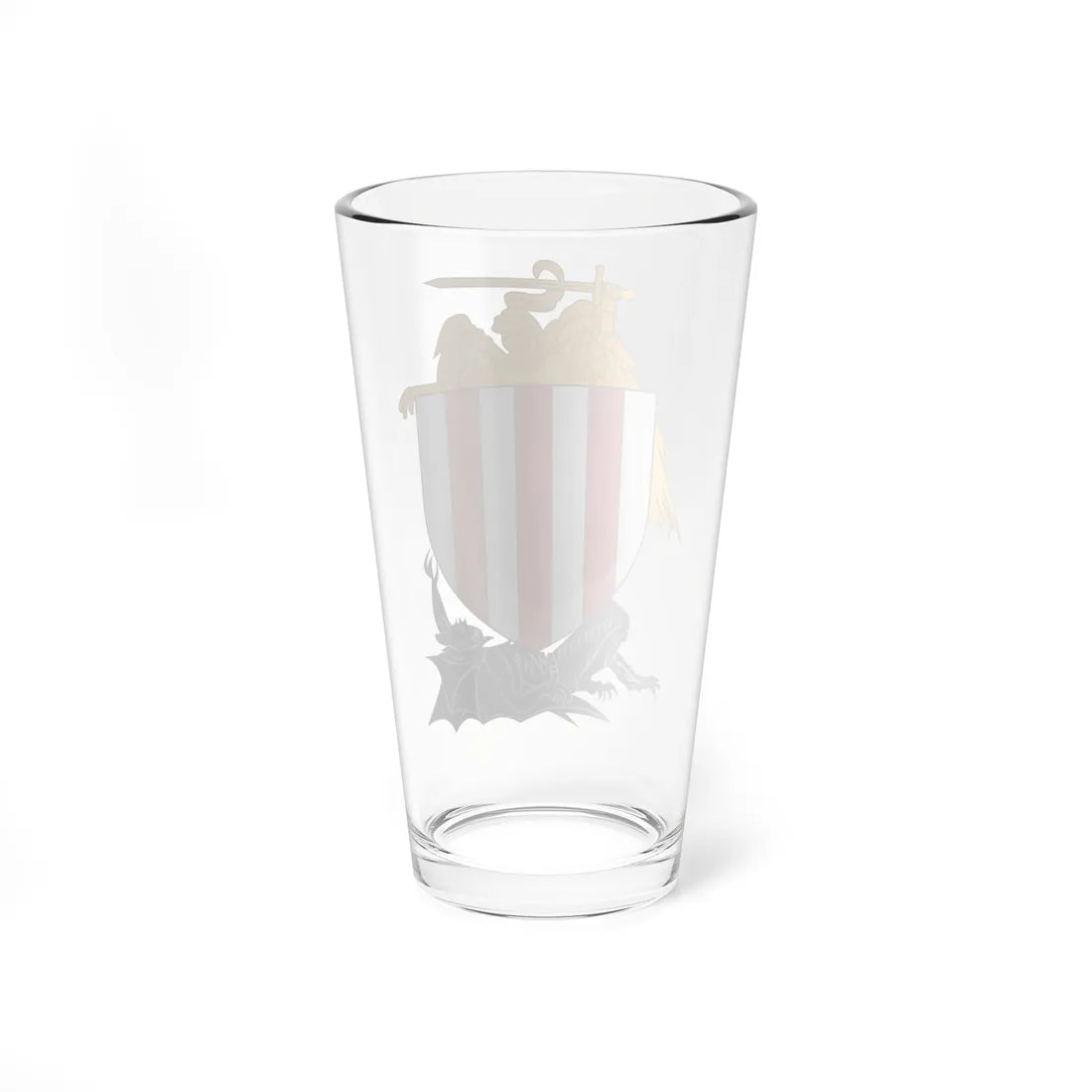 Blason ville be Keerbergen avec ornements (Belgium) (Coat of Arms) Pint Glass 16oz - Go Mug Yourself