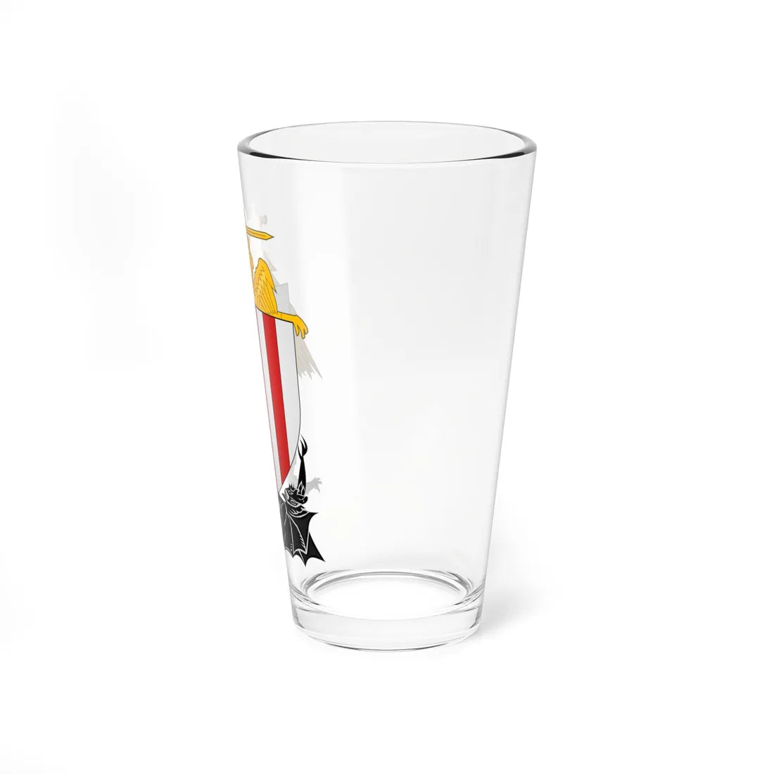 Blason ville be Keerbergen avec ornements (Belgium) (Coat of Arms) Pint Glass 16oz - Go Mug Yourself