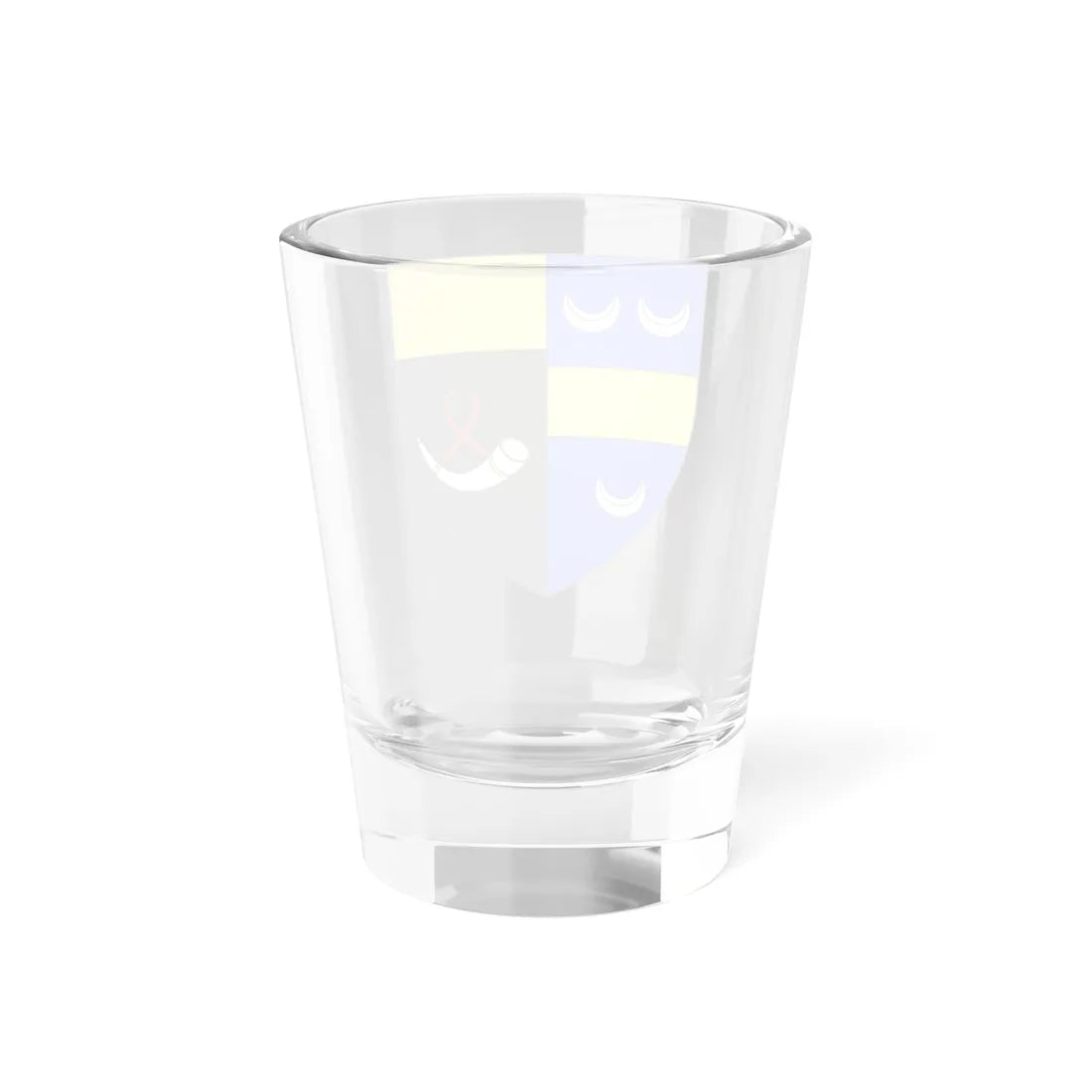 Blason ville be Kluisbergen (Belgium) (Coat of Arms) Shot Glass 1.5oz - Go Mug Yourself
