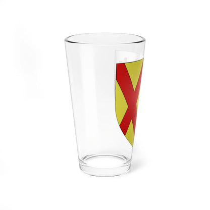 Blason ville be Knesselare (Belgium) (Coat of Arms) Pint Glass 16oz - Go Mug Yourself