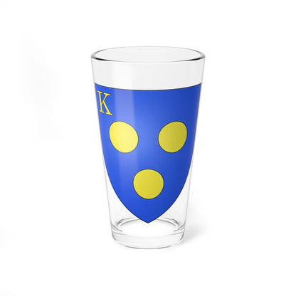 Blason ville be Koekelare ancien (Belgium) (Coat of Arms) Pint Glass 16oz 16oz - Go Mug Yourself