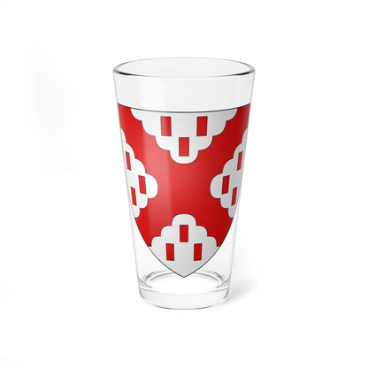 Blason ville be Korbeek-Dijle (Belgium) (Coat of Arms) Pint Glass 16oz 16oz - Go Mug Yourself