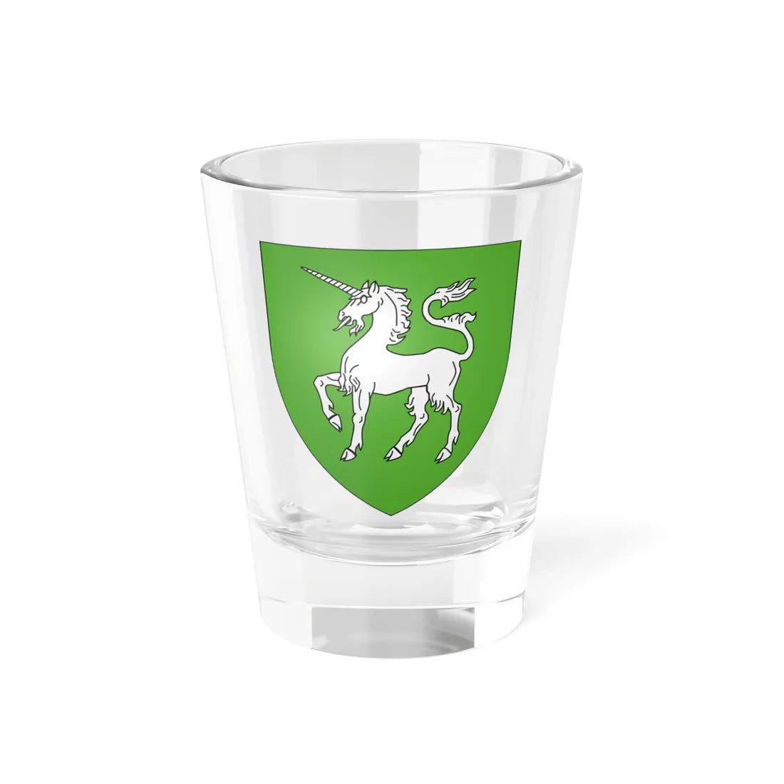 Blason ville be Kruibeke ancien (Belgium) (Coat of Arms) Shot Glass 1.5oz 1.5oz - Go Mug Yourself