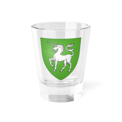 Blason ville be Kruibeke ancien (Belgium) (Coat of Arms) Shot Glass 1.5oz 1.5oz - Go Mug Yourself
