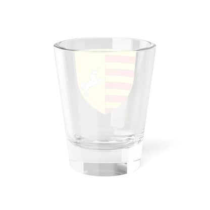 Blason ville be Kuttekoven (Belgium) (Coat of Arms) Shot Glass 1.5oz - Go Mug Yourself