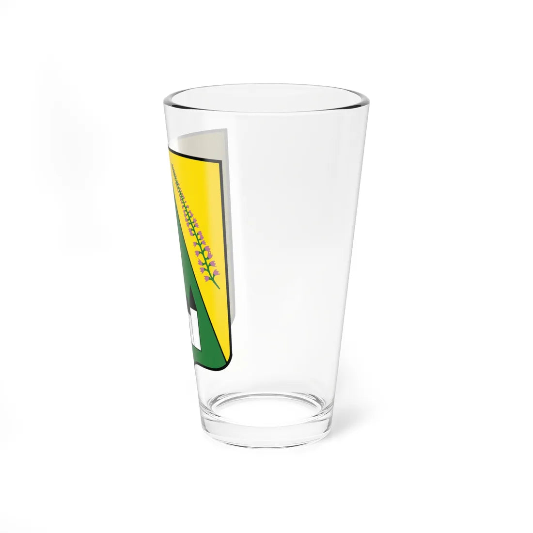 Blason ville be La Bruyère (Belgium) (Coat of Arms) Pint Glass 16oz - Go Mug Yourself