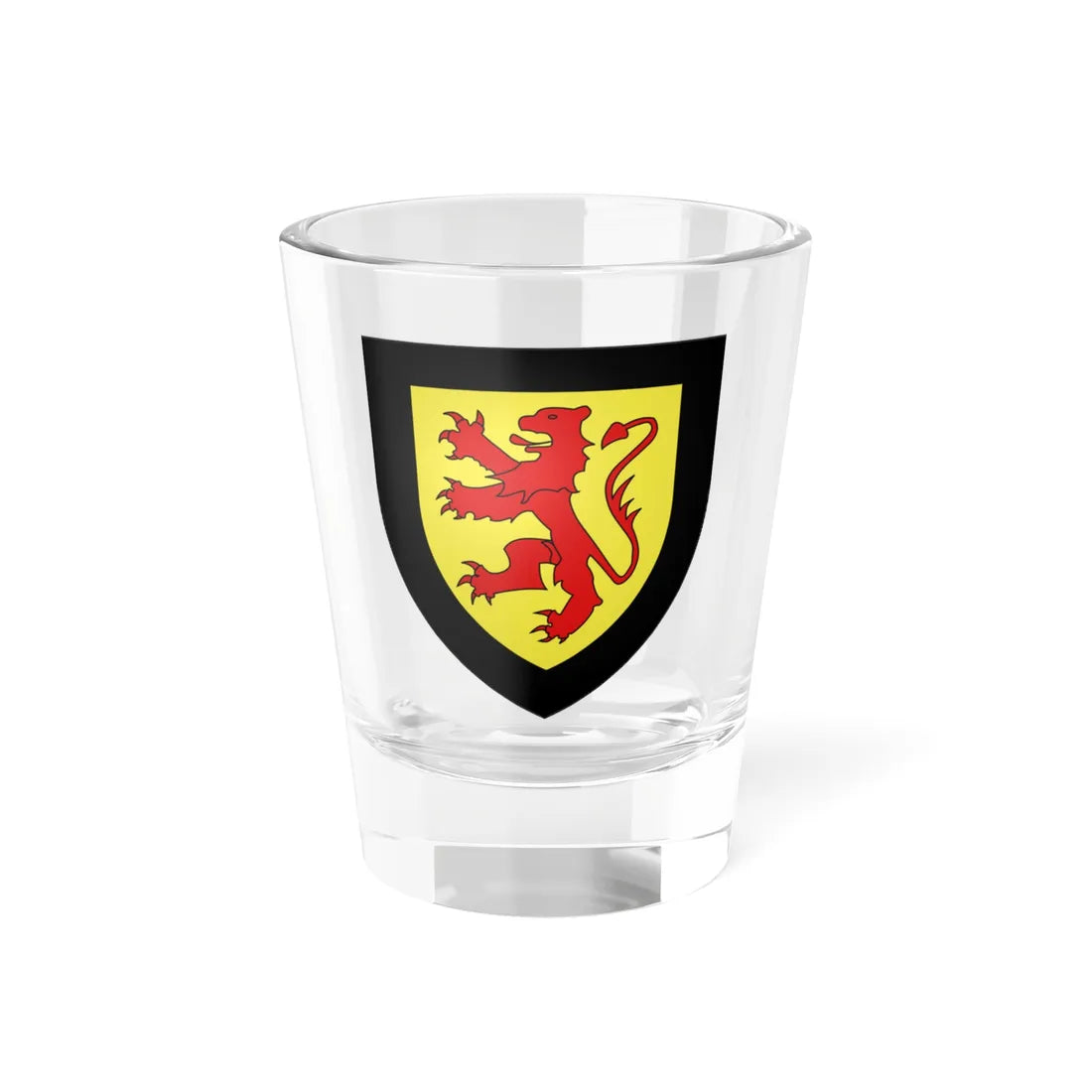 Blason ville be Laarne (Belgium) (Coat of Arms) Shot Glass 1.5oz 1.5oz - Go Mug Yourself