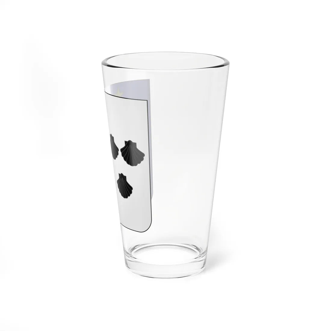 Blason ville BE Lasne (Belgium) (Coat of Arms) Pint Glass 16oz - Go Mug Yourself
