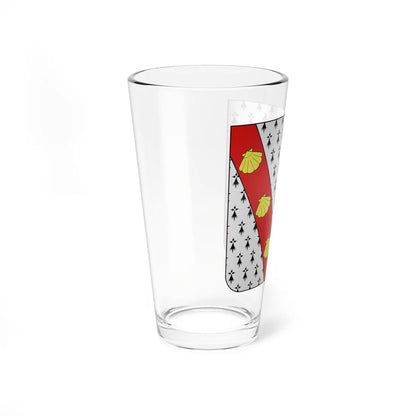 Blason ville be Leisele Flandre-Occidentale (Belgium) (Coat of Arms) Pint Glass 16oz - Go Mug Yourself
