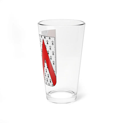 Blason ville be Leisele Flandre-Occidentale (Belgium) (Coat of Arms) Pint Glass 16oz - Go Mug Yourself