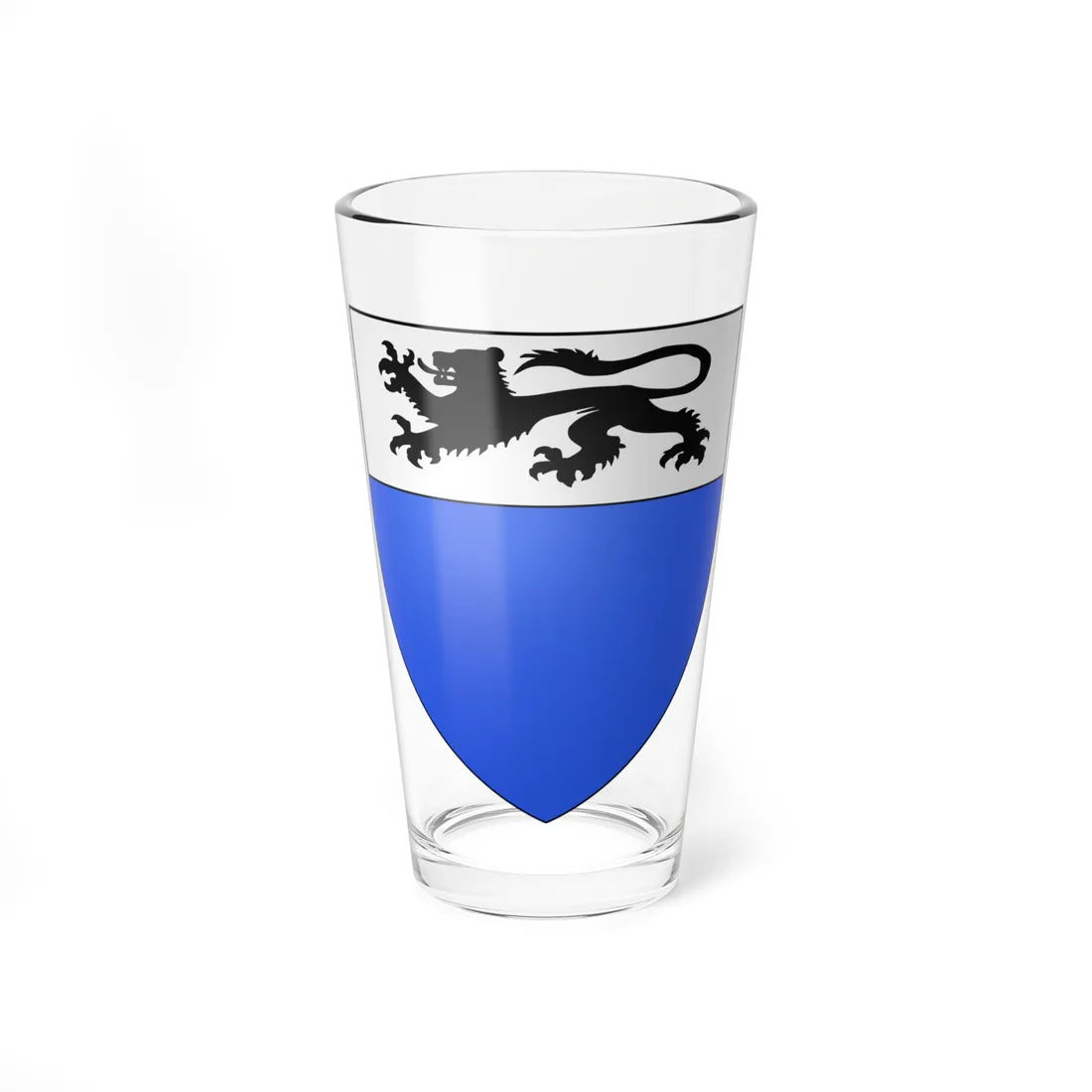 Blason ville be Lembeke (Belgium) (Coat of Arms) Pint Glass 16oz - Go Mug Yourself