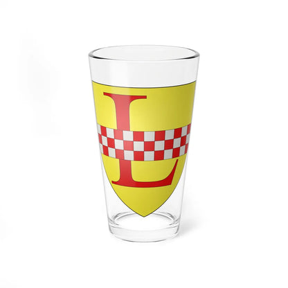 Blason ville be Loenhout (Belgium) (Coat of Arms) Pint Glass 16oz 16oz - Go Mug Yourself