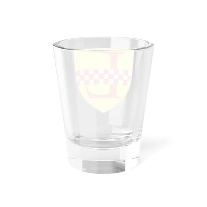 Blason ville be Loenhout (Belgium) (Coat of Arms) Shot Glass 1.5oz - Go Mug Yourself