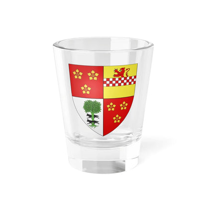 Blason ville be Lummen (Belgium) (Coat of Arms) Shot Glass 1.5oz 1.5oz - Go Mug Yourself