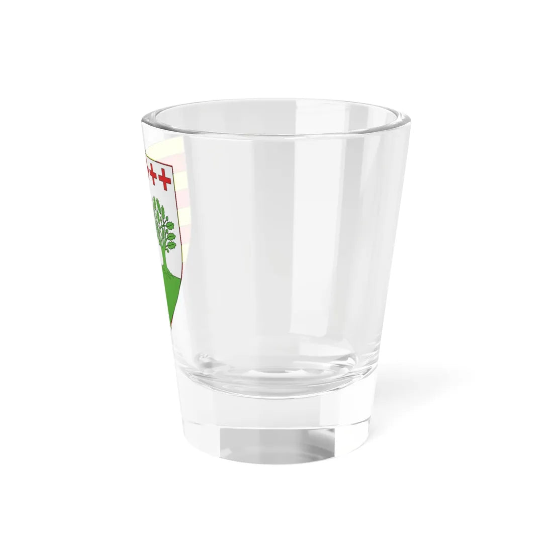 Blason ville be Maaseik (Belgium) (Coat of Arms) Shot Glass 1.5oz - Go Mug Yourself