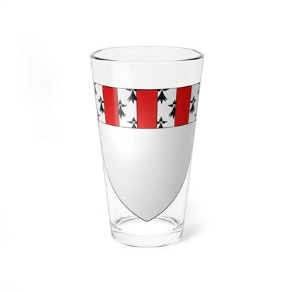 Blason ville be Meldert bij Tienen (Belgium) (Coat of Arms) Pint Glass 16oz 16oz - Go Mug Yourself