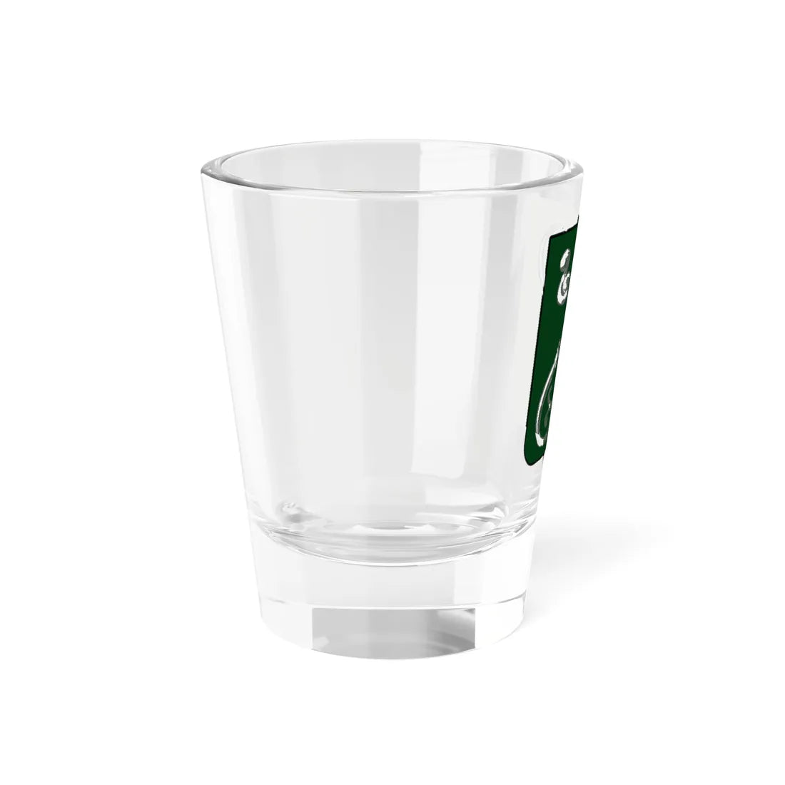Blason ville be Mettet (Belgium) (Coat of Arms) Shot Glass 1.5oz - Go Mug Yourself