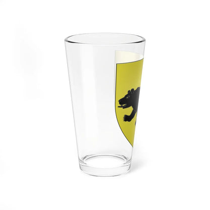Blason ville be Meulebeke (Belgium) (Coat of Arms) Pint Glass 16oz - Go Mug Yourself