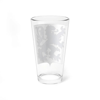 Blason ville BE Modave (Belgium) (Coat of Arms) Pint Glass 16oz - Go Mug Yourself