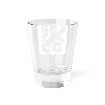 Blason ville BE Modave (Belgium) (Coat of Arms) Shot Glass 1.5oz - Go Mug Yourself
