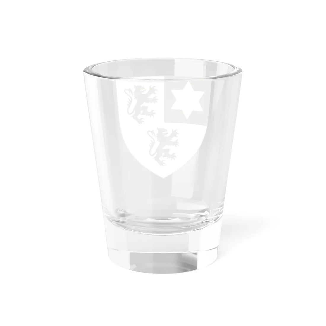 Blason ville be Munte (Belgium) (Coat of Arms) Shot Glass 1.5oz - Go Mug Yourself