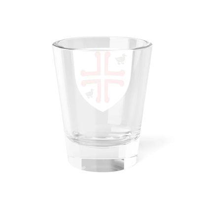 Blason ville be Nieuwmunster (Belgium) (Coat of Arms) Shot Glass 1.5oz - Go Mug Yourself