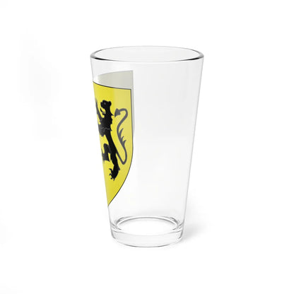 Blason ville be Ninove (Belgium) (Coat of Arms) Pint Glass 16oz - Go Mug Yourself