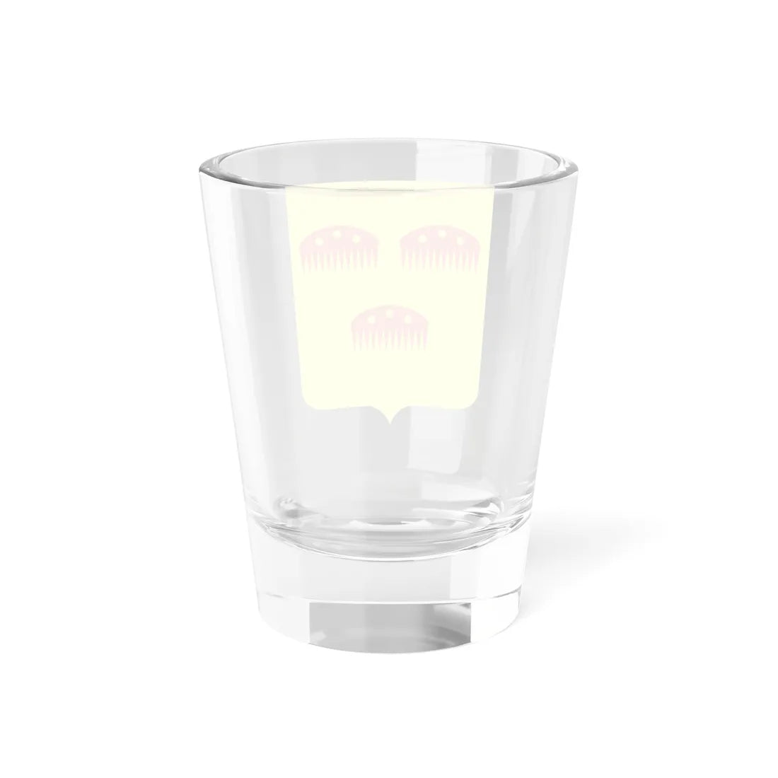 Blason ville be Ohey (Belgium) (Coat of Arms) Shot Glass 1.5oz - Go Mug Yourself