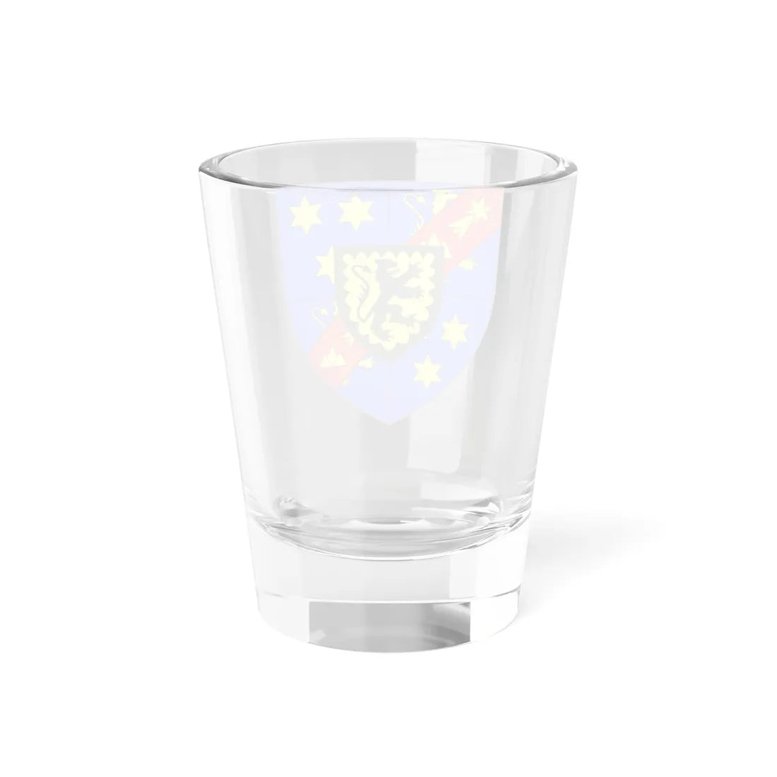 Blason ville be Oosterzele (Belgium) (Coat of Arms) Shot Glass 1.5oz - Go Mug Yourself