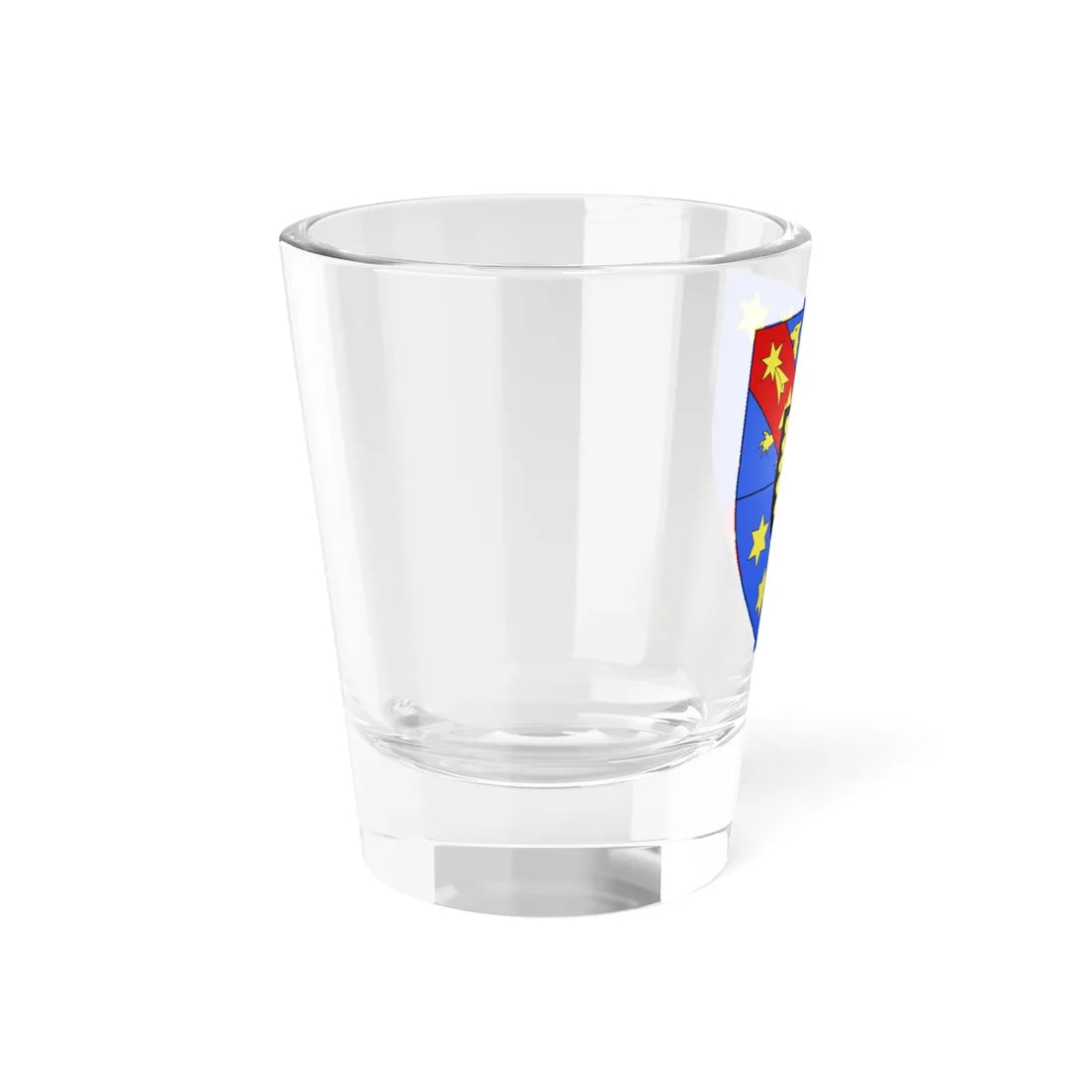 Blason ville be Oosterzele (Belgium) (Coat of Arms) Shot Glass 1.5oz - Go Mug Yourself
