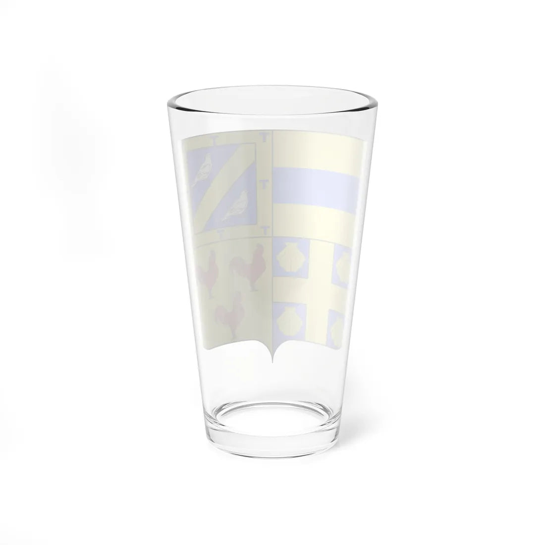 Blason ville BE Ottignies-Louvain-la-Neuve (Belgium) (Coat of Arms) Pint Glass 16oz - Go Mug Yourself
