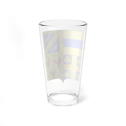 Blason ville BE Ottignies-Louvain-la-Neuve (Belgium) (Coat of Arms) Pint Glass 16oz - Go Mug Yourself
