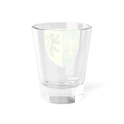 Blason ville be Poeke (Belgium) (Coat of Arms) Shot Glass 1.5oz - Go Mug Yourself