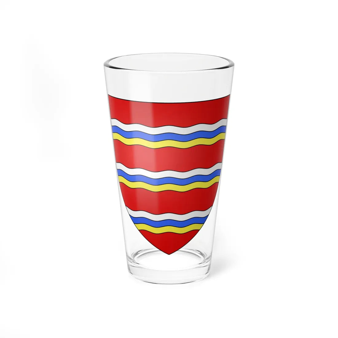 Blason ville be Proven ancien (Belgium) (Coat of Arms) Pint Glass 16oz 16oz - Go Mug Yourself