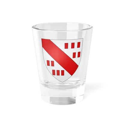 Blason ville be Reningelst (Belgium) (Coat of Arms) Shot Glass 1.5oz 1.5oz - Go Mug Yourself