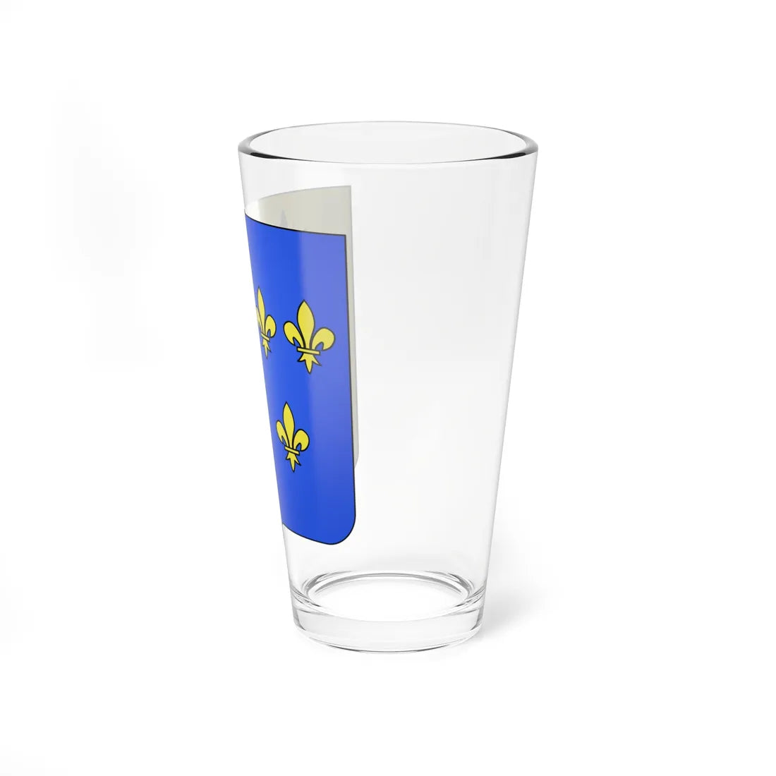 Blason ville be Saint-Ghislain (Belgium) (Coat of Arms) Pint Glass 16oz - Go Mug Yourself