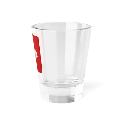 Blason ville BE Seneffe (Belgium) (Coat of Arms) Shot Glass 1.5oz - Go Mug Yourself