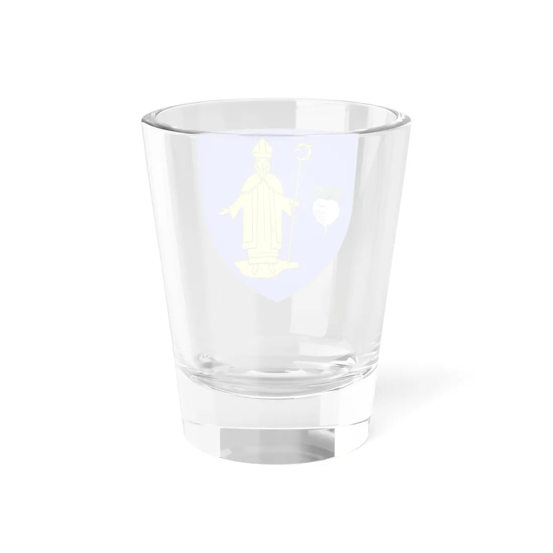 Blason ville be Sint-Gillis-Waas (Belgium) (Coat of Arms) Shot Glass 1.5oz - Go Mug Yourself